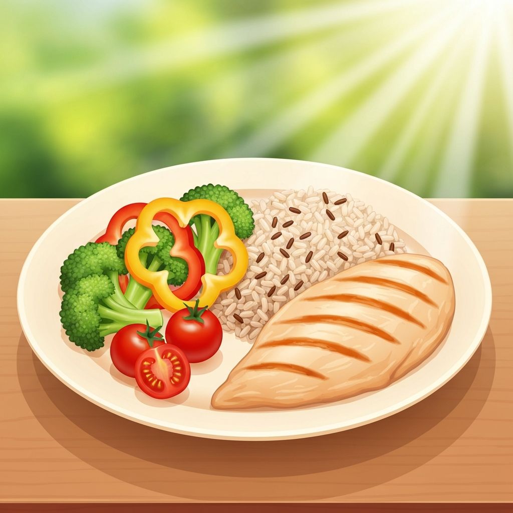 Balanced everyday meal